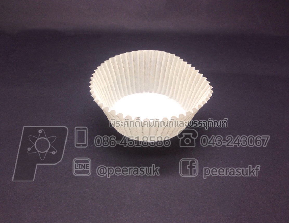 กระทงจีบ สีขาว 5230 แพคละ 600 ใบ