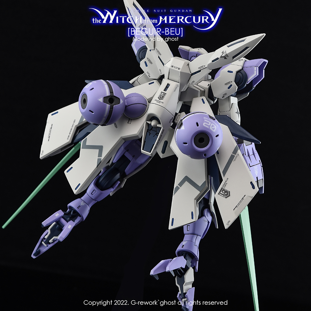 G-REWORK CUSTOM DECAL HG 1/144 BEGUIR-BEU