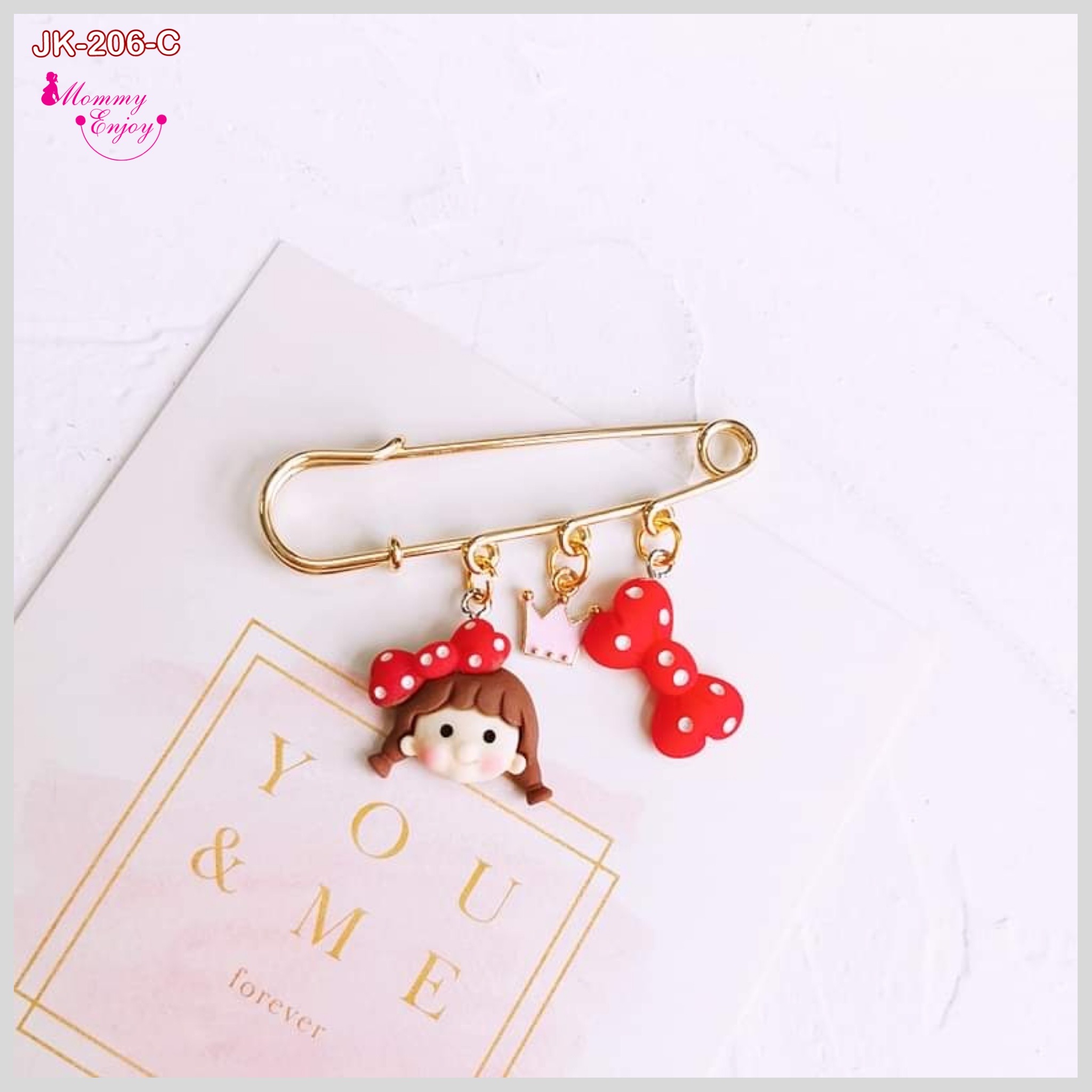 เข็มกลัดติดชุด ติดเพื่อความสวย หรือติดเพื่อความเชื่อสวยลงตัว เซต เด็กน้อย V.2