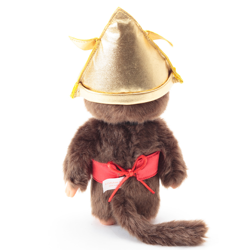 [PRE-ORDER] ตุ๊กตา ม่อนชิชิ คินทาโร่ Size S ม่อนชิชิคุง Monchhichi Kintaro 10 x 6 x 22 cm นำเข้าจากญี่ปุ่น オリジナル 昔ばなしモンチッチ 金太郎 IPM-4-Z-US