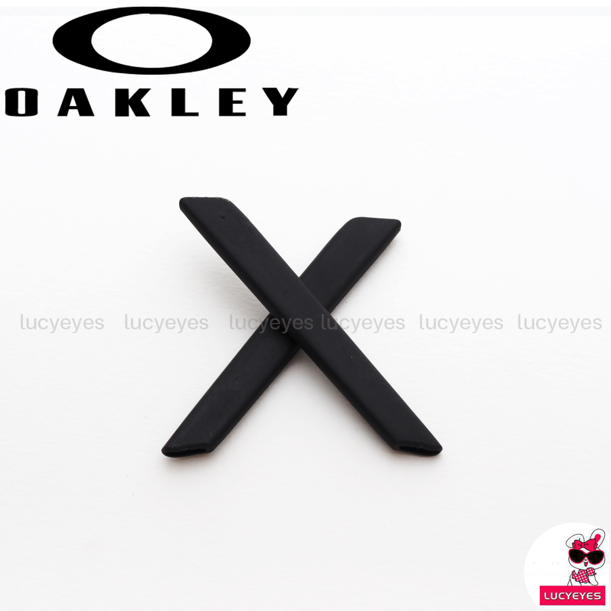 ยางขาแว่น OAKLEY OO9039, Straight jacket สีดำ
