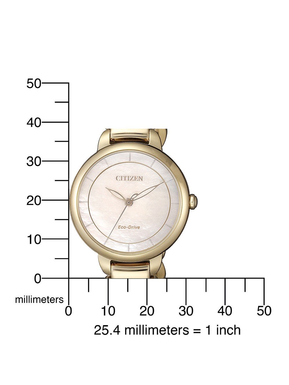 Citizen EM0673-83D นาฬิกาผู้หญิง Eco-Drive Citizen L Women's Watch