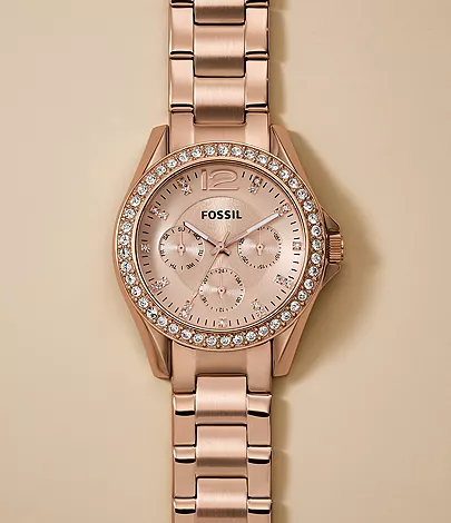 Fossil ES2811 นาฬิกาผู้หญิง Riley Women's Watch