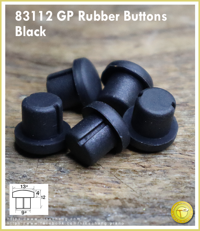 83112 GP Rubber buttons
