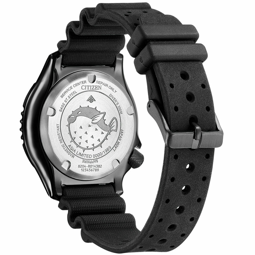 Citizen NY0139-11E นาฬิกาผู้ชาย Promaster Fugu Limited Edition Diver's Automatic Men's Watch