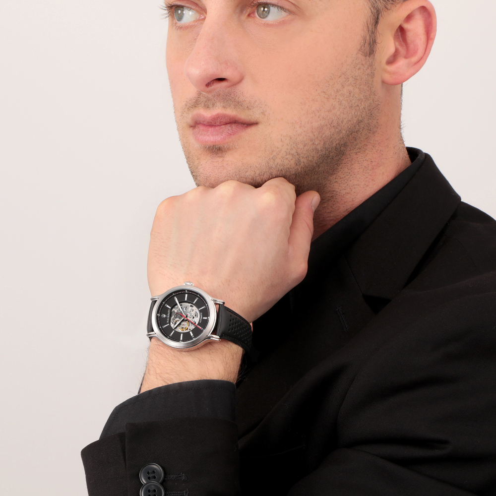 Maserati R8821138002 นาฬิกาผู้ชาย Legend Automatic Men's Watch