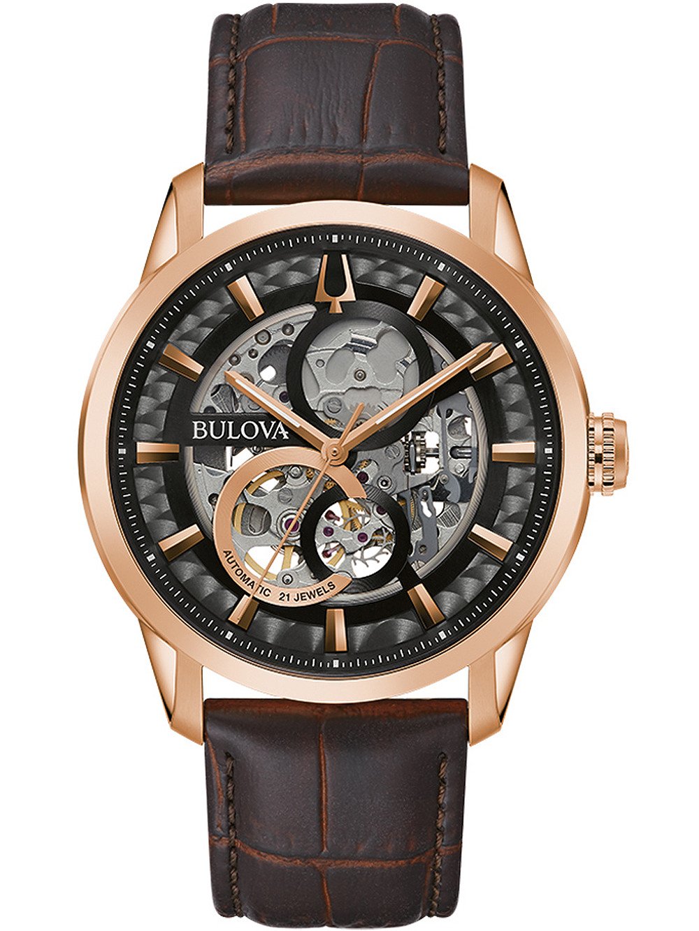 Bulova 97A169 นาฬิาผู้ชาย Sutton Automatic Men's Watch