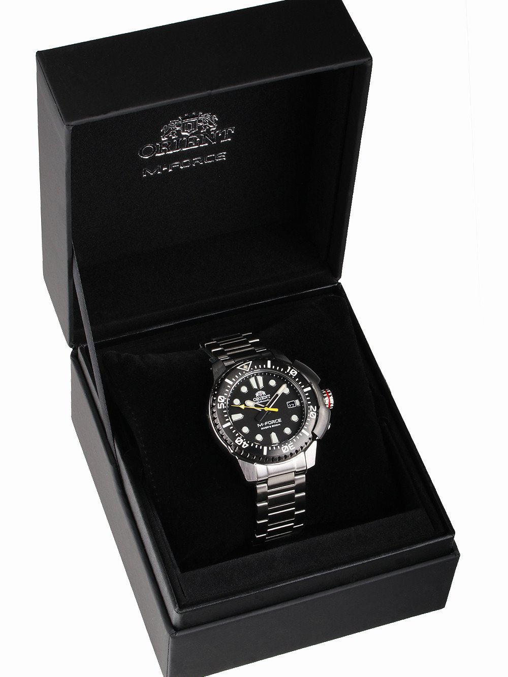 Orient RA-AC0L01B00B นาฬิกาผู้ชาย M-Force Automatic Diver's Japan Men's Watch