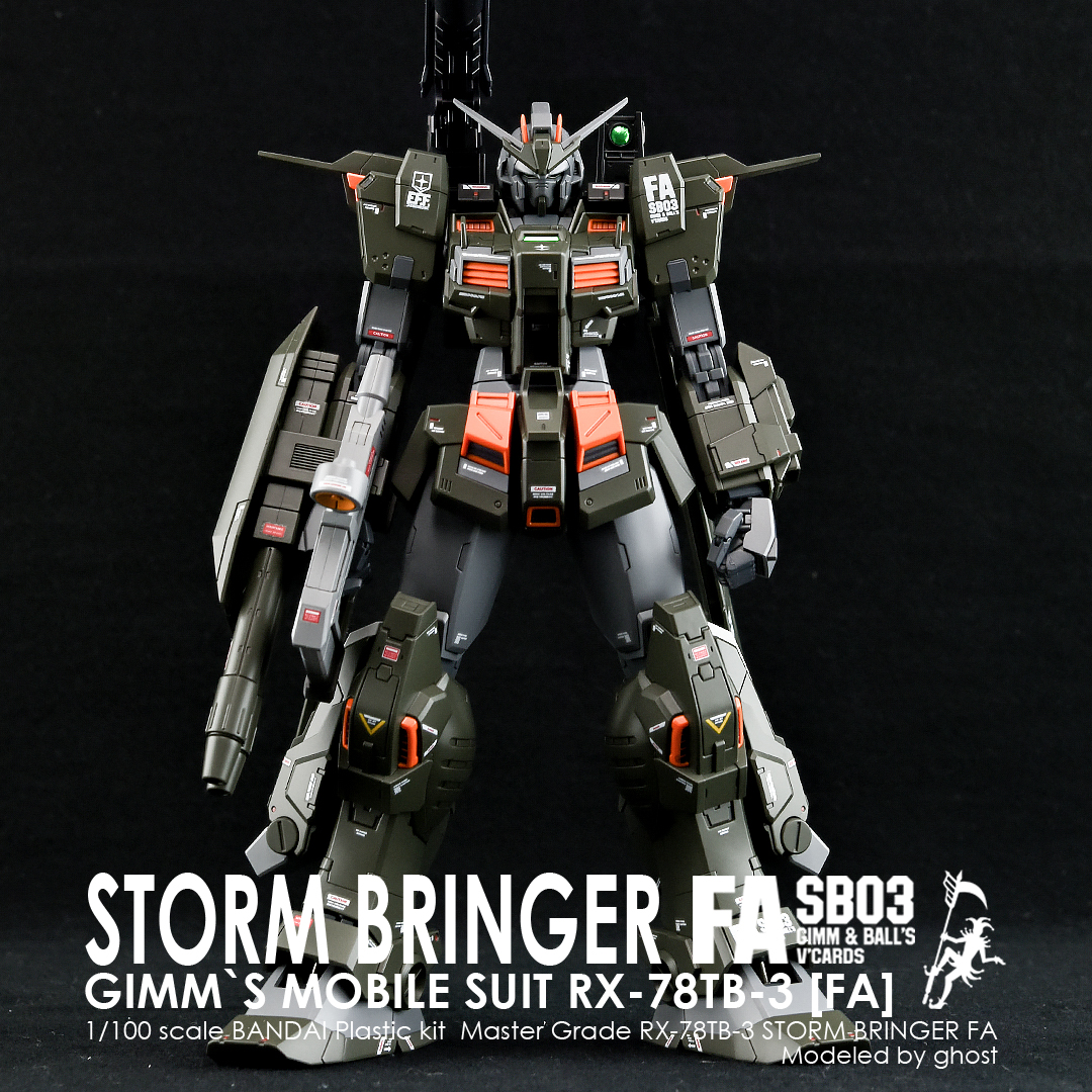 G-REWORK CUSTOM DECAL MG 1/100 STROM BRINGER FA