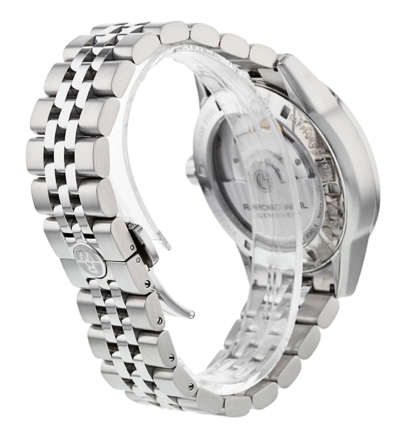 Raymond Weil 2780-ST-20001 นาฬิกาผู้ชาย Freelancer Geneve Open Heart Automatic Men's Watch