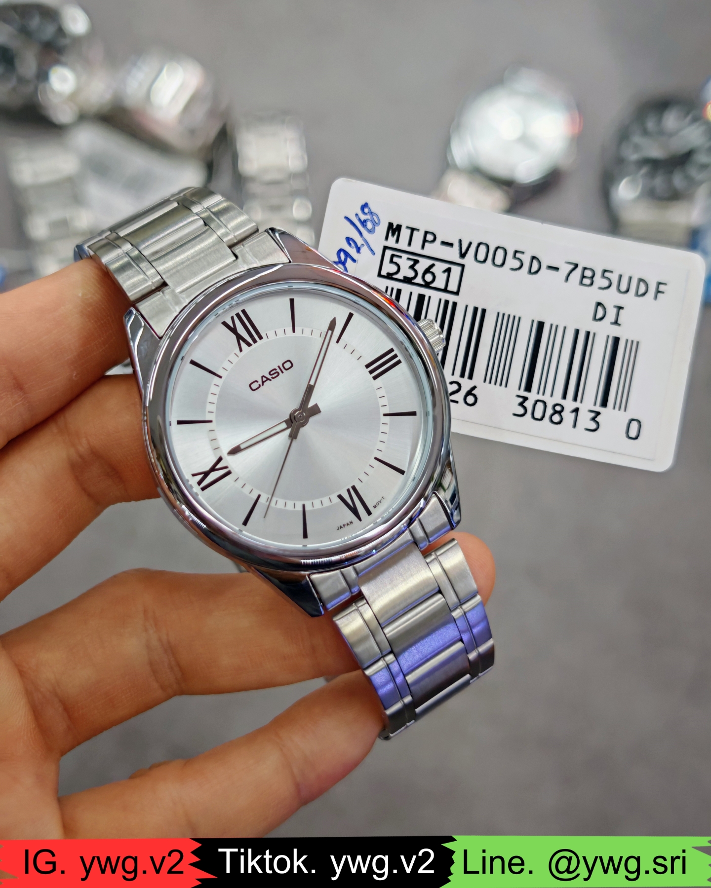 CASIO รุ่น MTP-V005D-7B5