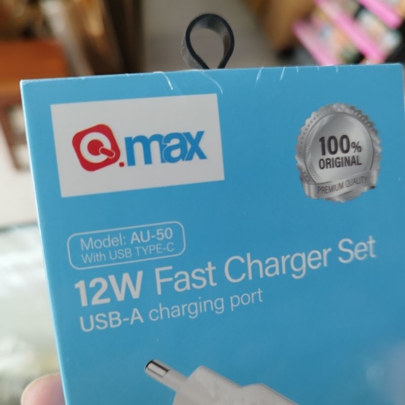 ชุดชาร์จ type-c 12w qnax au-50