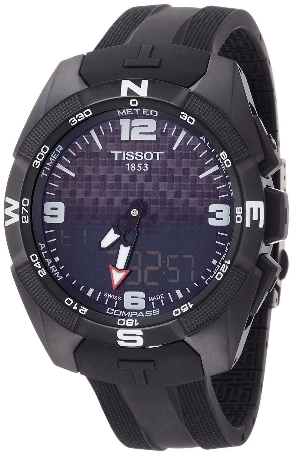 Tissot T091.420.47.057.01 นาฬิกาผู้ชาย Tissot รุ่น T0914204705701, T-Touch Expert Solar Men's Watch