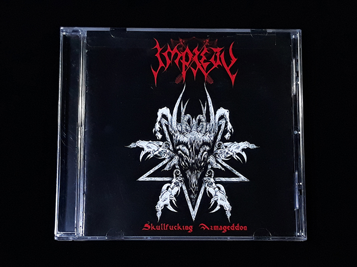 IMPIETY 'Skullfucking Armageddon' CD
