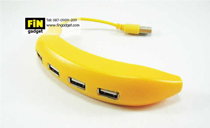 USB HUB 4 Ports กล้วย