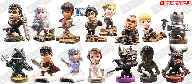 Chara heroes Figure Collection Mini Big Head Berserk