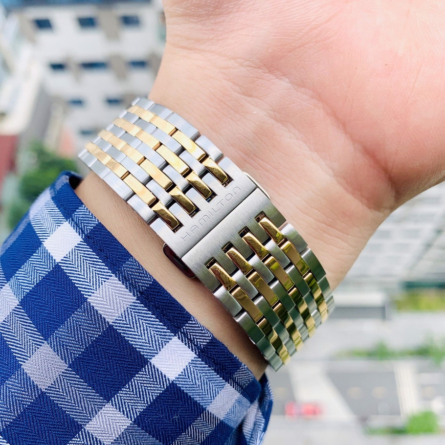 Hamilton H39525214 นาฬิกาผู้ชาย AMERICAN CLASSIC VALIANT AUTO Men's Watch