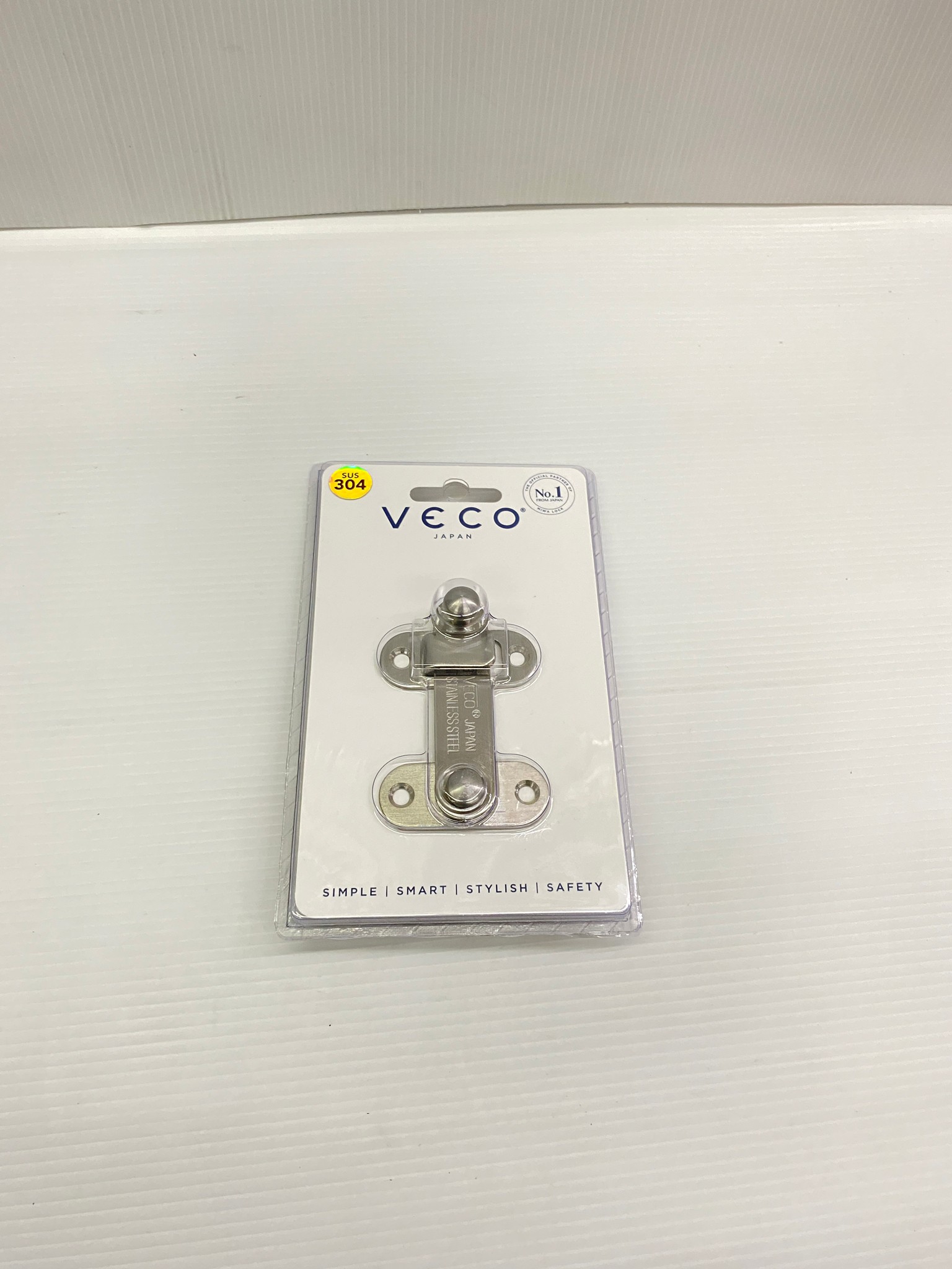 VECO ขอล็อคบานเลื่อน กลอนสับ กลอนตัวล็อค กลอนประตู CBL-75mm./CBL-100mm.