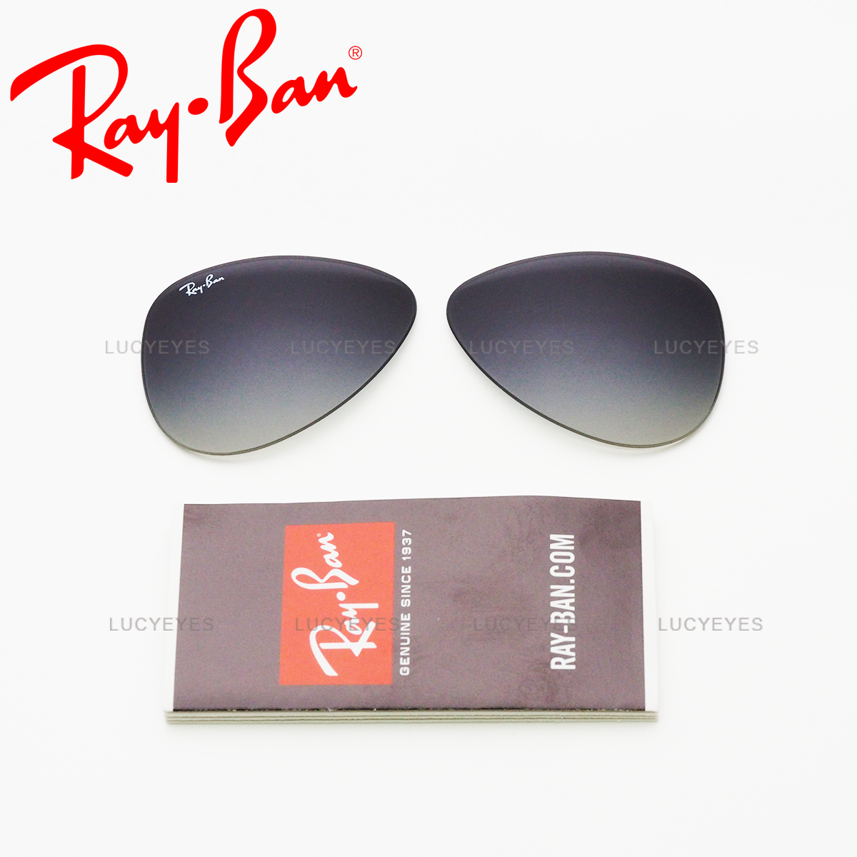 เลนส์ RAYBAN แท้ 100% RJ9506S 220/11, JUNIOR ROUND เลนส์สีเทาไล่สี