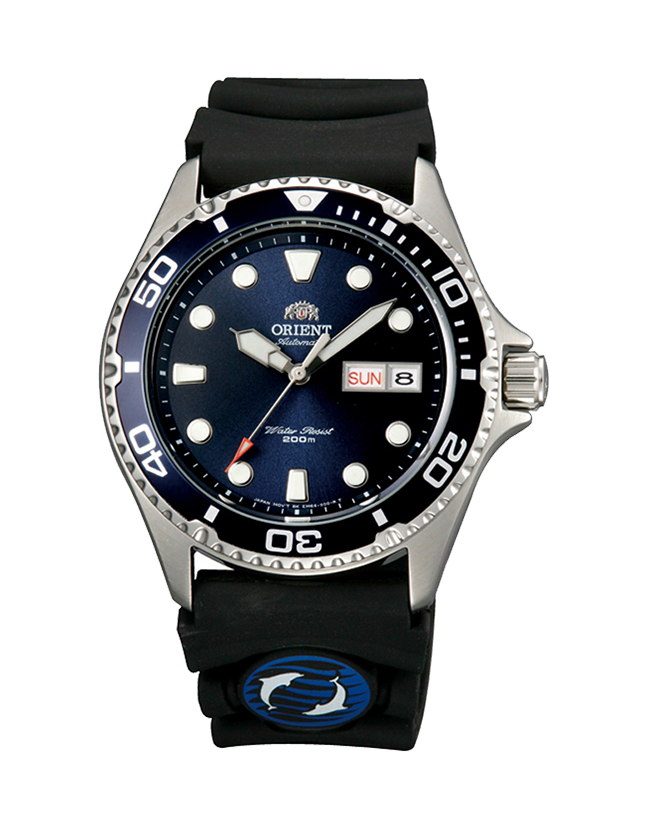 Orient FAA02008D9 นาฬิกาผู้ชาย Orient รุ่น FAA02008D9, Ray II Rubber Automatic Men's Watch