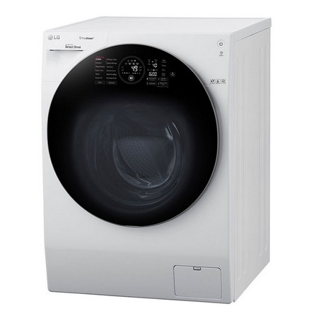 เครื่องซักผ้าฝาหน้า รุ่น FG1612H2W ระบบ True Steam™ ความจุซัก 12 กก. / อบ 8 กก.