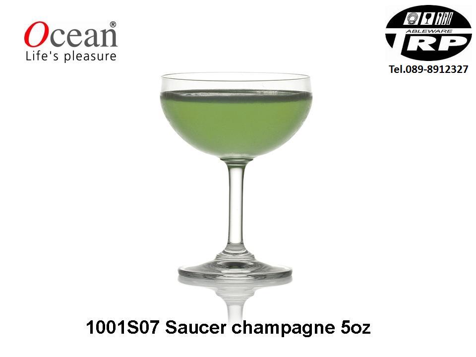 แก้วแชมเปญซอสเซอร์,Saucer Champagne Glass,รุ่น 1001S07,Basic,ความจุ 7 oz. 200 ml,กว้าง 92 mm.สูง 119 mm,แพ็ค 6/48 ใบ/ลัง Glassware,Thai โดย Trp.Tablewarethai / ทีอาร์พี.เทเบิ้ลแวร์ไทย Tel.089-8912327