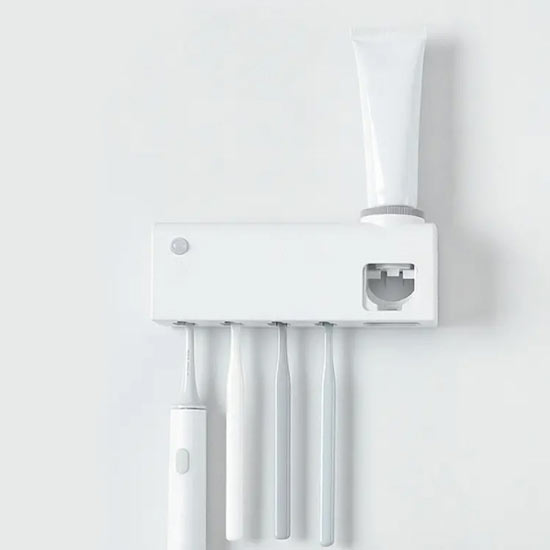 Xiaomi Dr.Meng Smart Sterilized Toothbrush Holder – ที่เก็บแปรงสีฟันฆ่าเชื้อโรคติดผนัง Dr.Meng