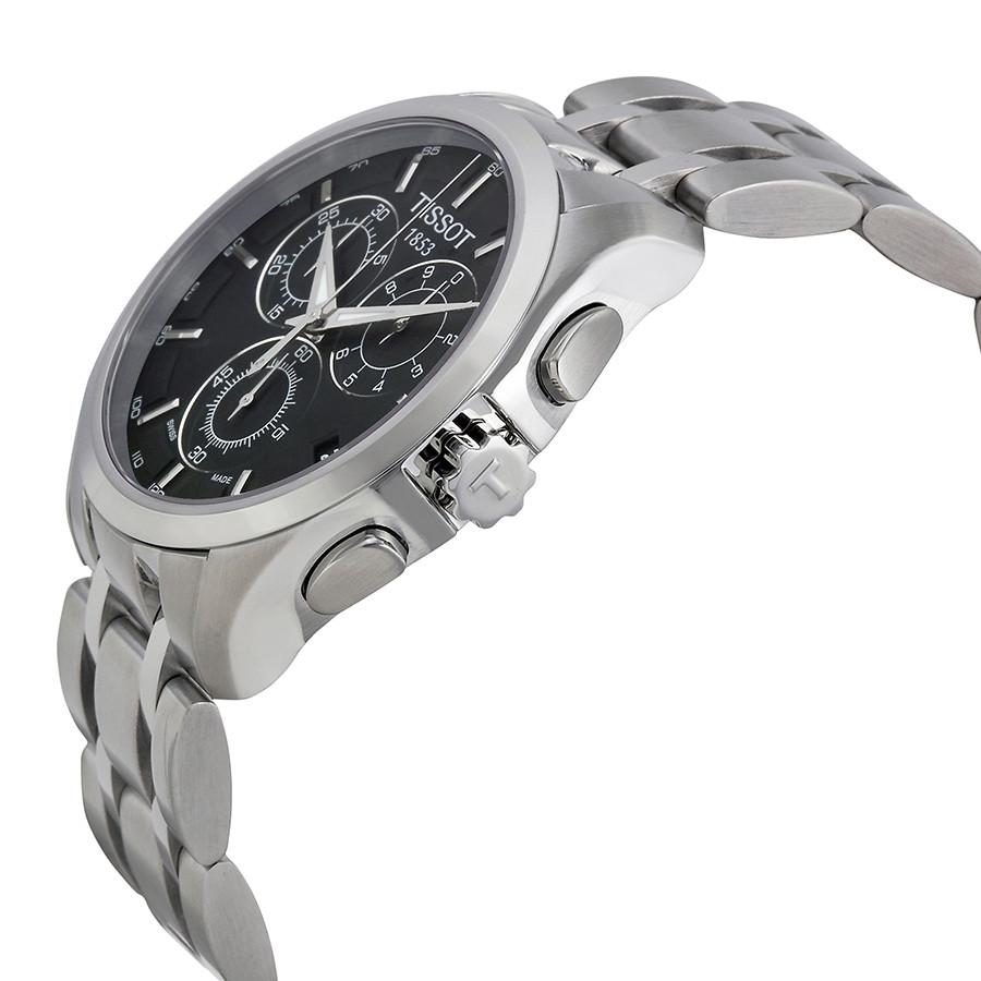 Tissot T035.617.11.051.00 นาฬิกาผู้ชาย Tissot รุ่น T0356171105100, T-Classic Couturier Chronograph Men's Watch