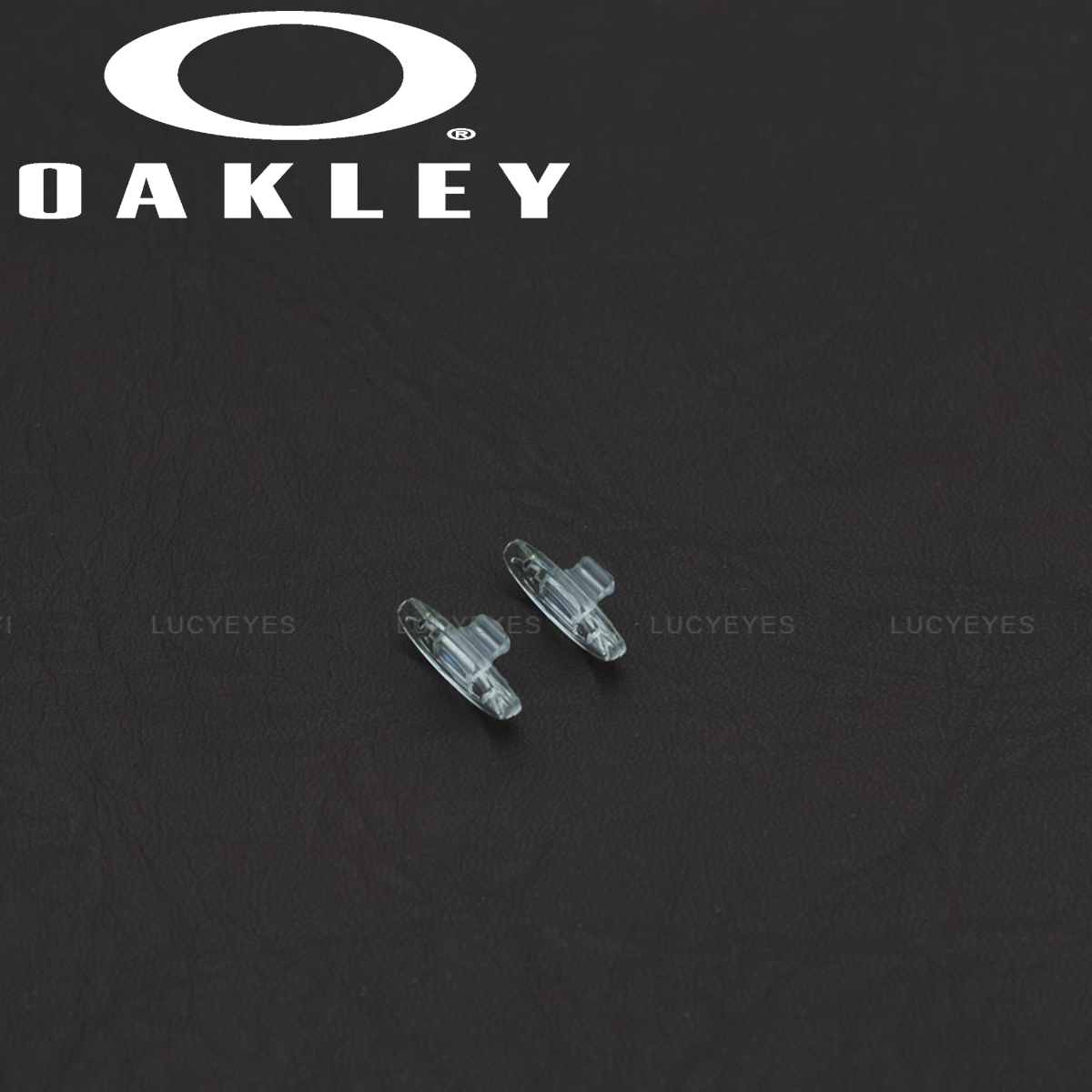 แป้นจมูกแว่น OAKLEY แบบกด สีใส