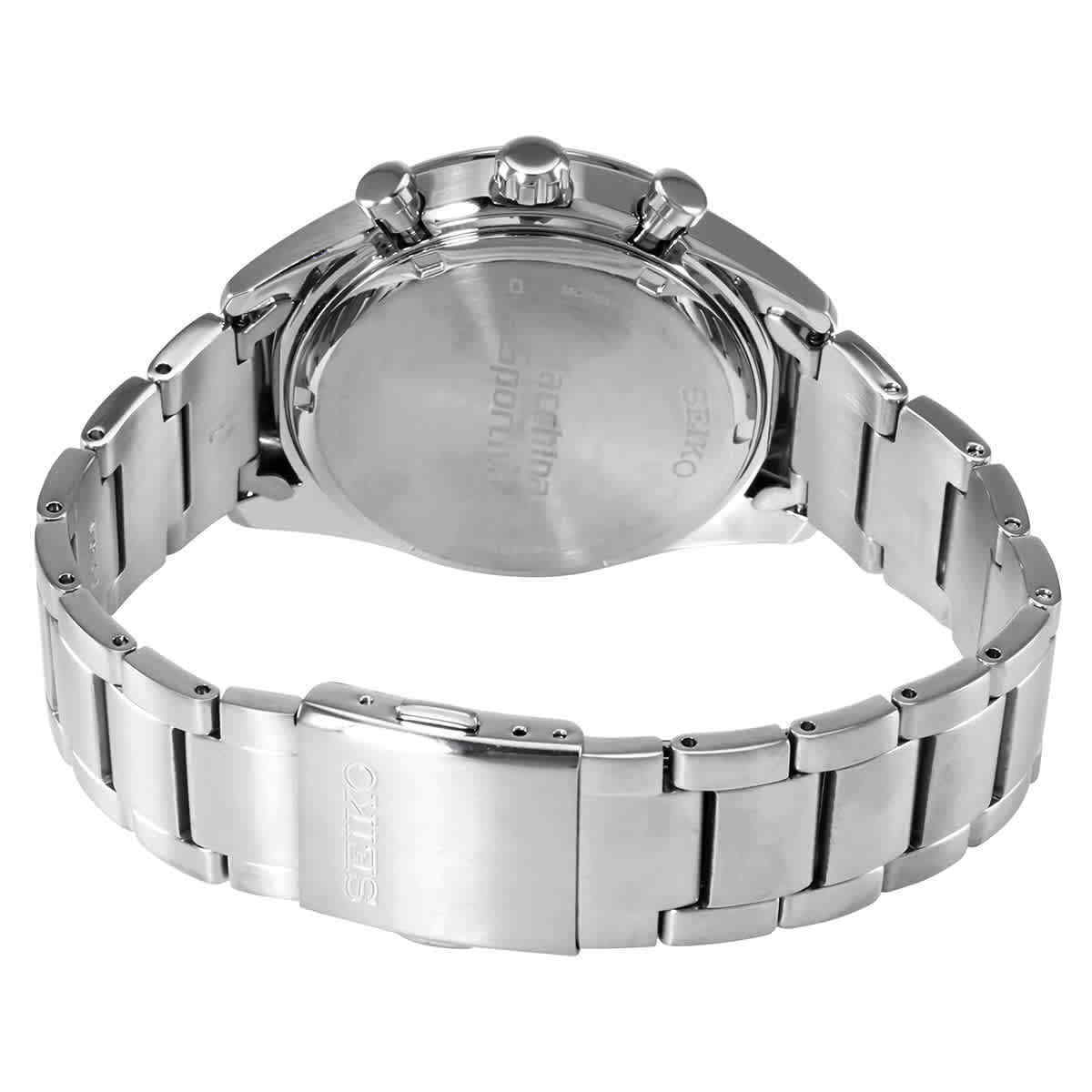 Seiko SSC801P1 นาฬิกาผู้ชาย Chronograph Solar Men's Watch