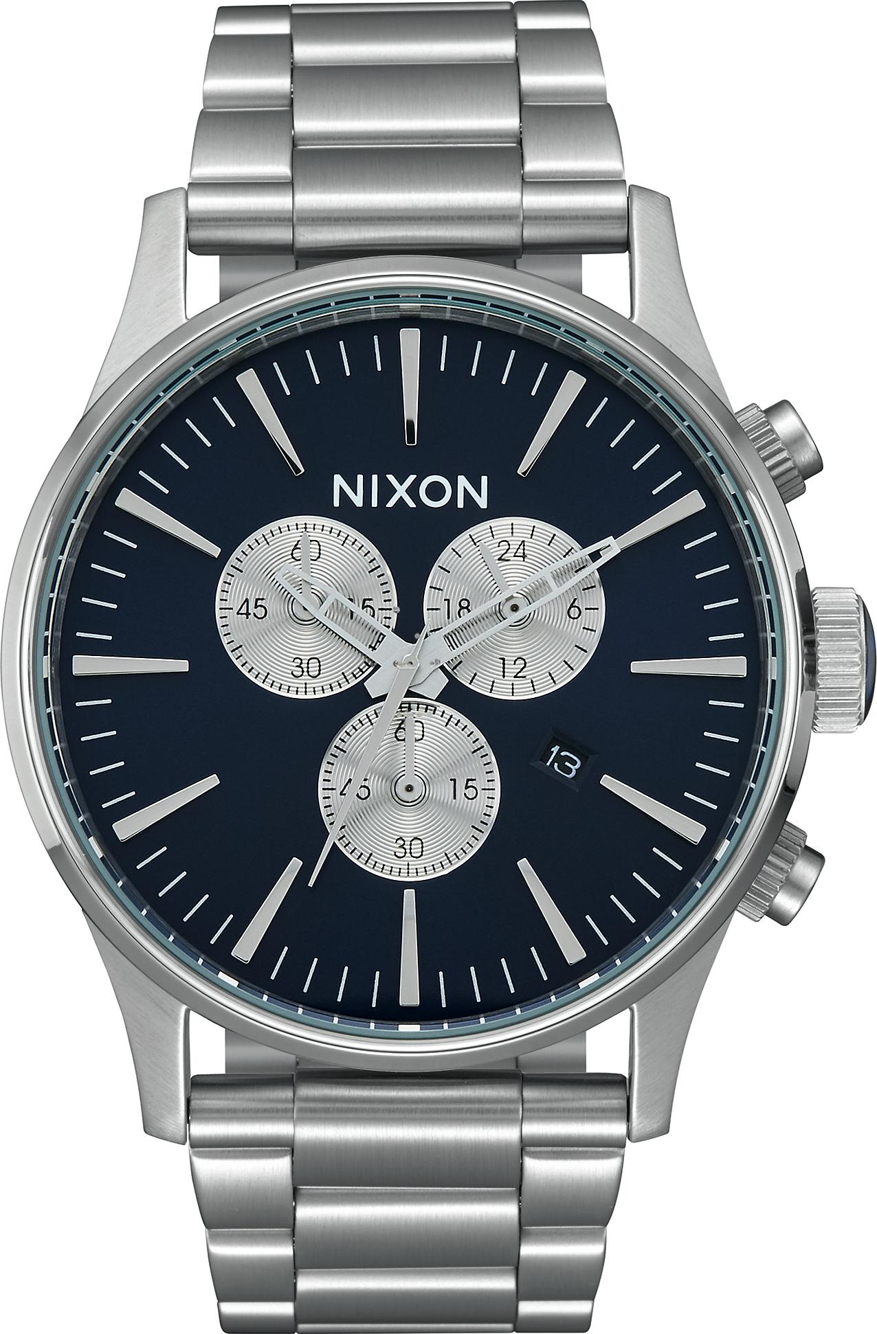 Nixon A386-1258-00 นาฬิกาผู้ชาย Sentry Chrono 42mm Quartz Men's Watch