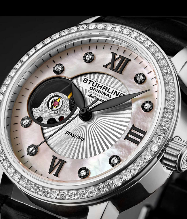 Stuhrling Original 3952.01 นาฬิกาผู้หญิง Legacy Automatic Women's Watch