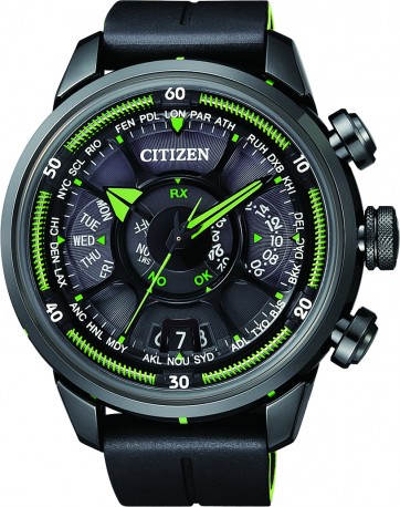 Citizen CC0005-06E นาฬิกาชาย Eco-Drive Satellite Wave Limited Edition Concept Model Men's Watch 990 Pcs.