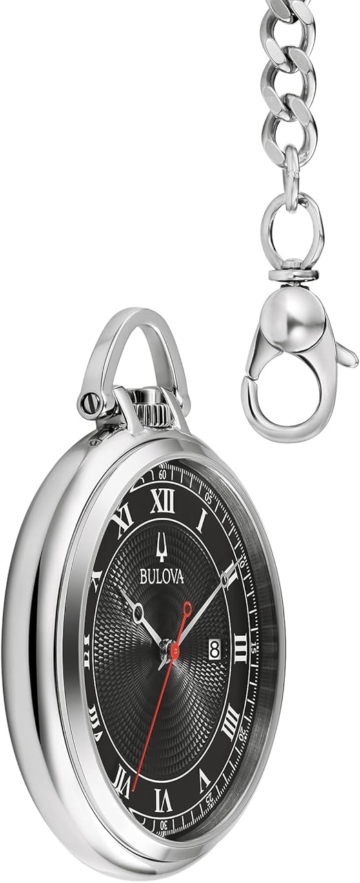 Bulova 96B308 นาฬิกาพก Classic Quartz Pocket Watch