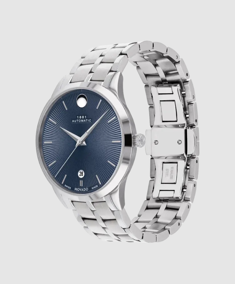 Movado 0607622 นาฬิกาผู้ชาย 1881 Automatic Men's Watch