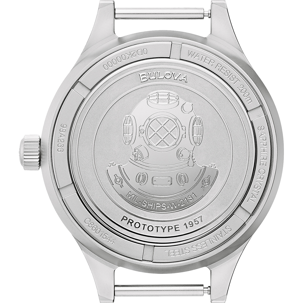 Bulova 98A266 นาฬิาผู้ชาย Archive Series Mil Ships W2181 Automatic Men's Watch