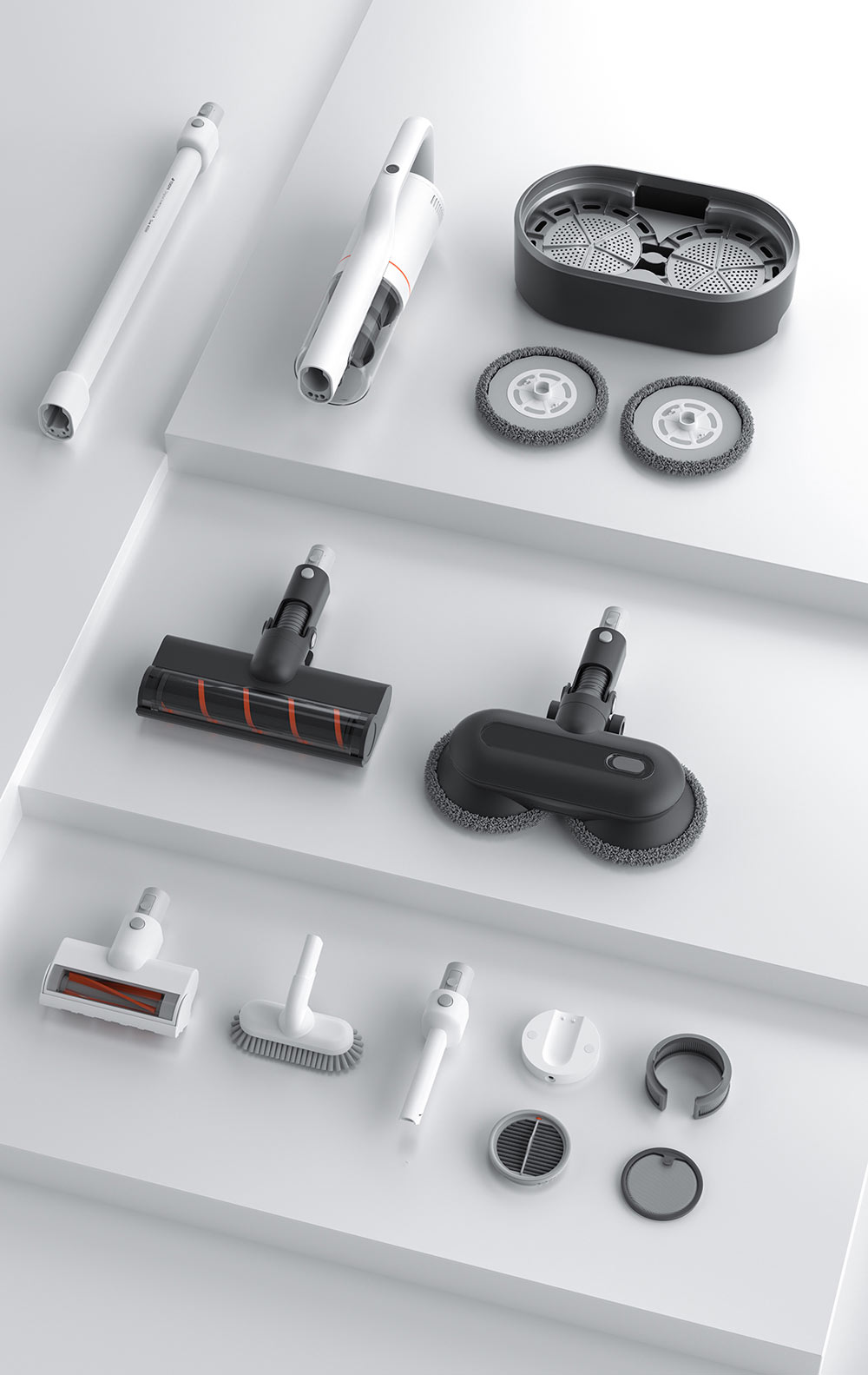 Roidmi NEX S Cordless Vacuum Cleaner - เครื่องดูดฝุ่นไร้สายรุ่น NEX S (สีขาว)