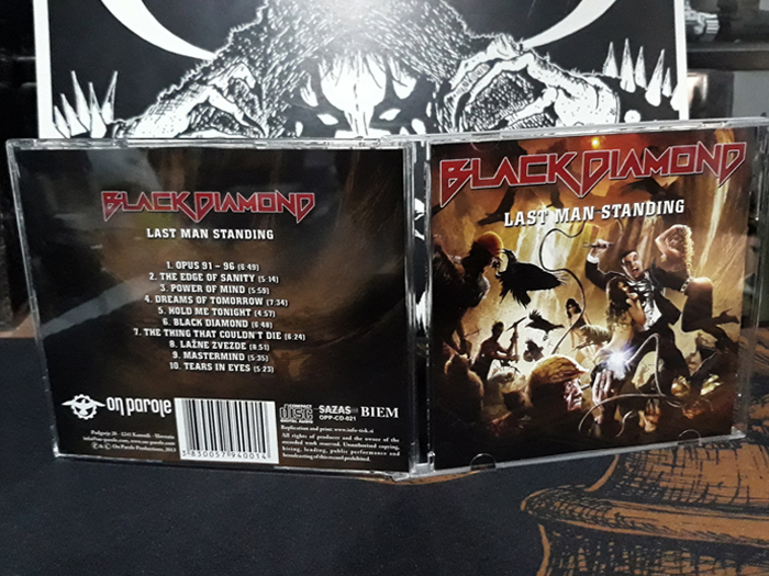 BLACK DIAMOND'Last Man Standing'CD.