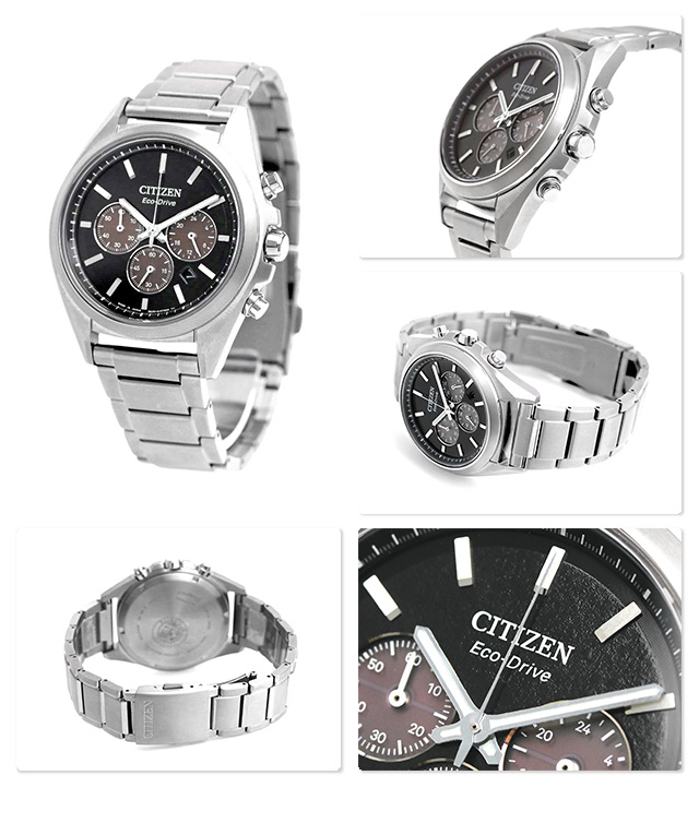 Citizen CA4390-55E นาฬิกาผู้ชาย Attesa Eco-Drive Chronograph Men's Watch