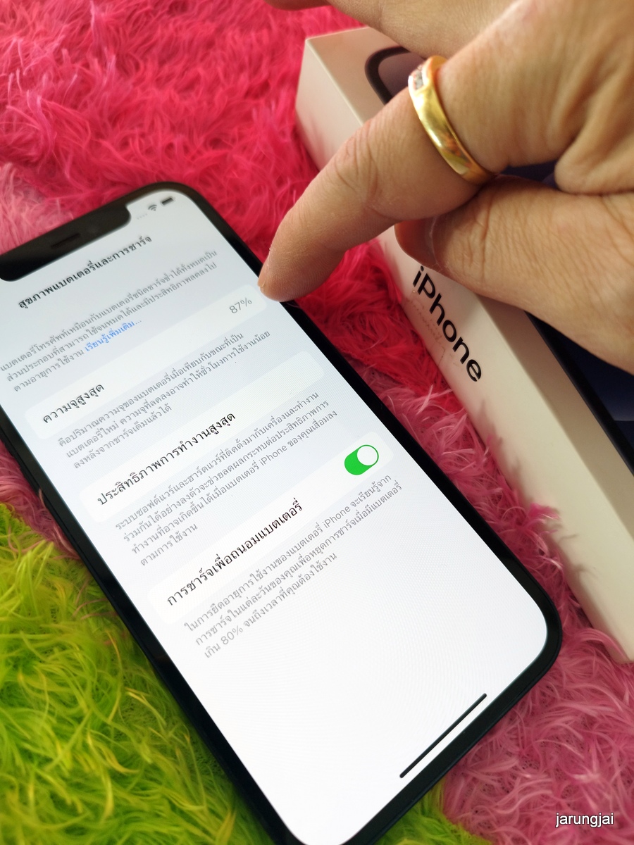 iphon 12 64gb th black มือสอง