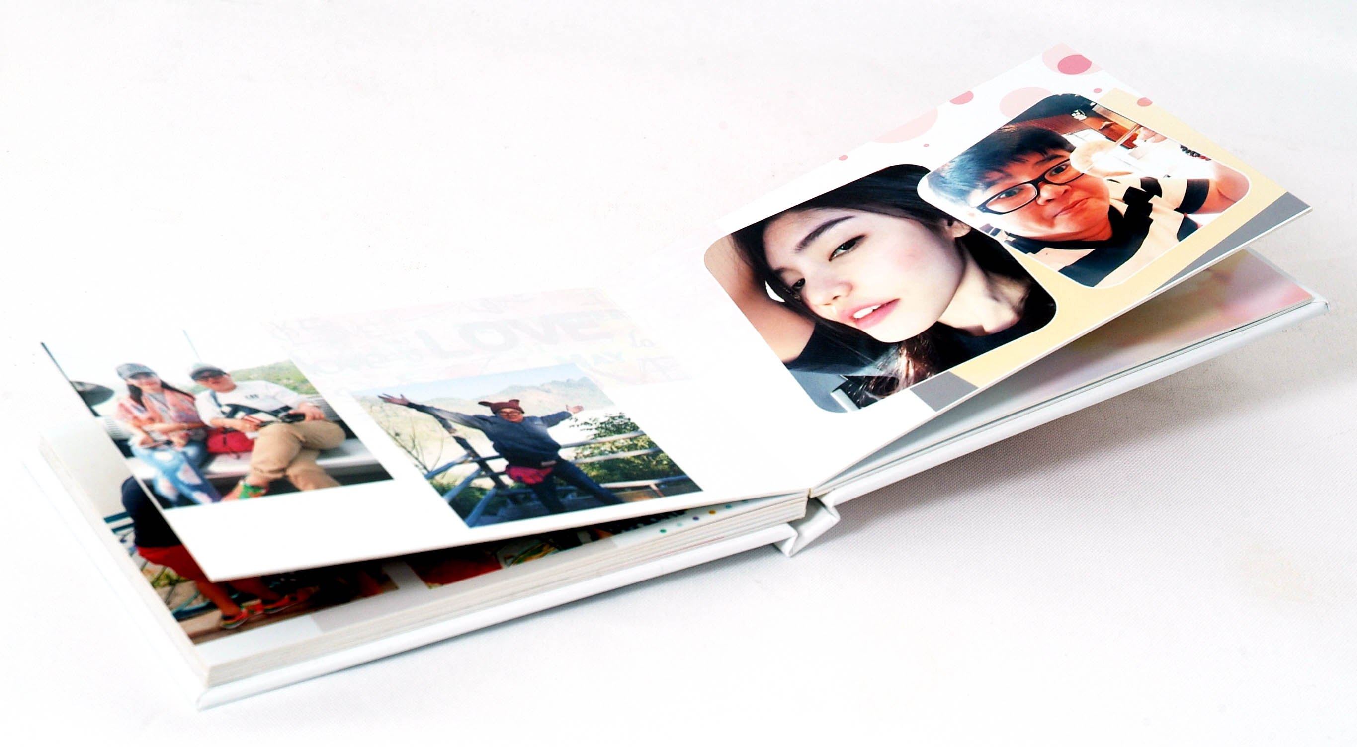 ของขวัญวันเกิด PhotoBook ขนาด 4x6 นิ้ว แนวนอน 20หน้า ปกแข็งพิเศษ เคลือบร้อน