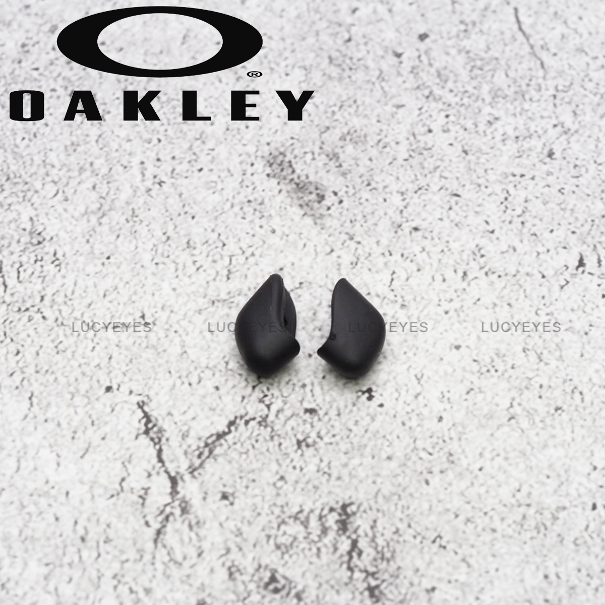 แป้นจมูกแว่น OAKLEY OO9112, FLAK JACKET, OO9153, HALF JACKET 2.0, OO9271 FLAK 2.0, OO9188 (เอเชีย) สีดำ