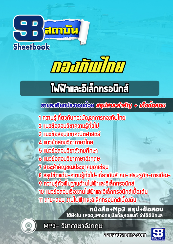 แนวข้อสอบ สาขาไฟฟ้าและอิเล็กทรอนิกส์ กองทัพเรือ อัปเดตใหม่ 2567