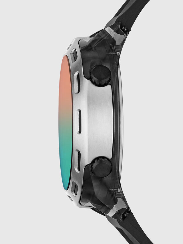 Diesel DZ1893 นาฬิกาผู้ชาย Crusher digital black silicone Quartz Men's Watch