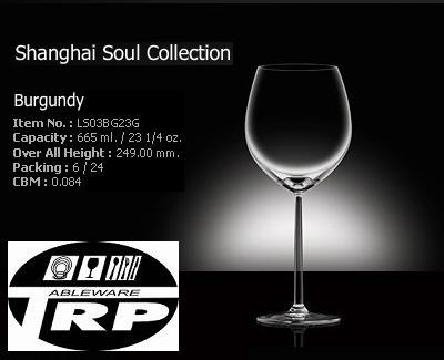 แก้วโบด็อก,แก้วโบแดโอ,แก้วไวน์แดง,Bordeaux,Red Wine,รุ่น LS03BD26G Shanghai Soul Lucaris,ความจุ 26 1/2oz,775ml,Glassware,Thai