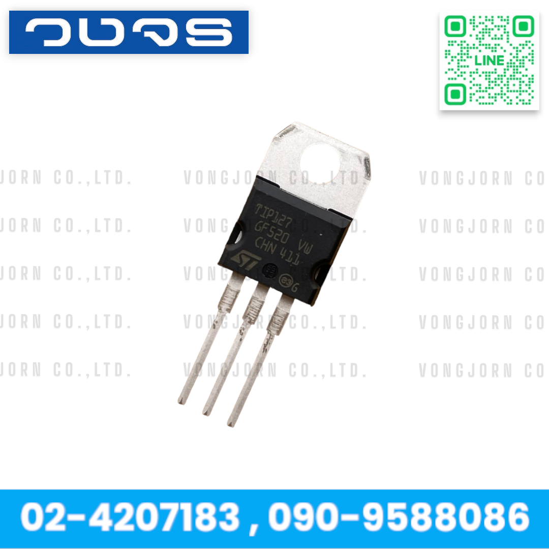 TIP122 TIP127 ST Silicon Power Darlington Transistors Transistor 5A 100V for Power Linear and Switching Applications TO-220