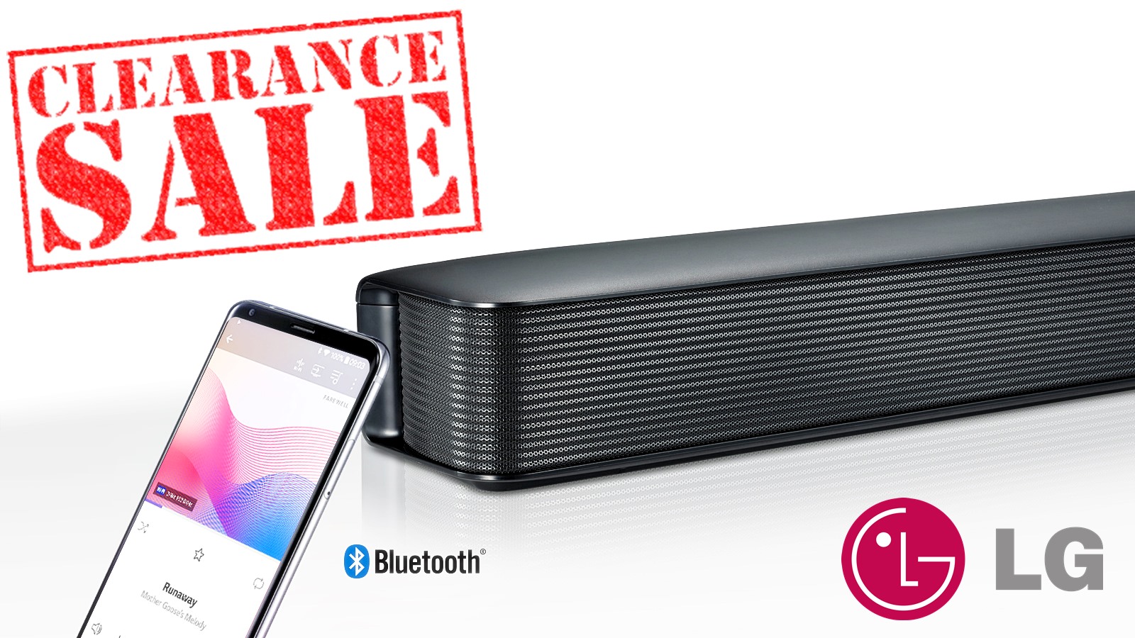 LG Sound Bar ซาวด์บาร์ 2.0 CH 40 วัตต์ รุ่น SK1 (ชลบุรี ส่งฟรี)