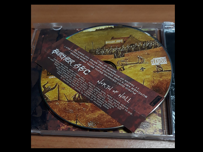 BUTCHER ABC'North Of Hell'CD