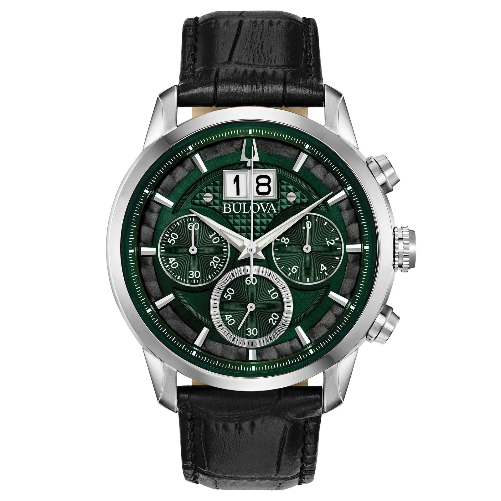 Bulova 96B310 นาฬิาผู้ชาย Sutton Quartz Chronograph Men's Watch