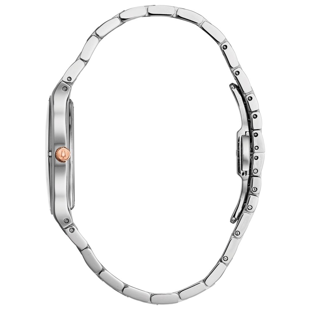Bulova 98R274 นาฬิาผู้หญิง Millennia Diamond Women's Watch